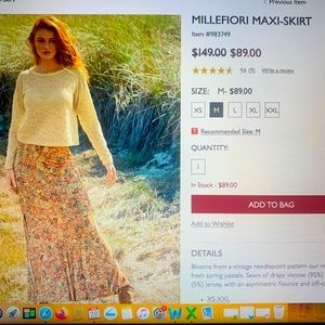 Peruvian Connection Maxi-Skirt